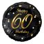 Happy Birthday B&C Gold Happy Birthday 60 foil balloon 36 cm