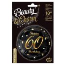 Happy Birthday B&C Gold Happy Birthday 60 foil balloon 36 cm