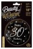Happy Birthday 30 B&C Silver foil balloon 36 cm