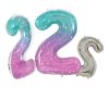 Space 2 Space number foil balloon 78 cm