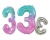 Space 3 Space number foil balloon 78 cm