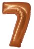 Copper 7 Copper number foil balloon 76 cm