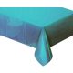 Colour Metallic Blue Foil Tablecloth 137x183 cm