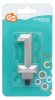 Silver 1es Diamond Metallic number candle, cake candle