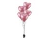Heart Platinum Light Pink air-balloon, balloon 6 pieces 12 inch (30 cm)