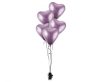 Heart Platinum Light Purple air-balloon, balloon 6 pieces 12 inch (30 cm)