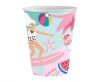 Summer Surfing Paper Cup (6 pieces) 250 ml