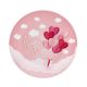 Love Love Is In The Air Pink paper plate 6 pieces 18 cm