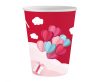 Love Love Is In The Air Red paper cup 6 pcs 250 ml