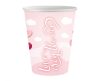 Love Love Is In The Air Pink paper cup 6 pcs 250 ml