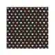XOXO Black Napkin (20 pieces) 33x33 cm