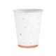 Rose Gold Celebrate Paper Cup (6 pieces) 250 ml