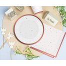 Colour Rose Gold Celebrate Pink paper cup, 6 pcs, 250 ml