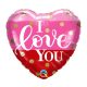 I Love You Dots foil balloon 46 cm