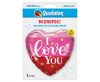 Love I Love You Dots foil balloon 46 cm
