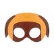 Animals Dog Brigade Lifeguard Dog felt mask 19 cm