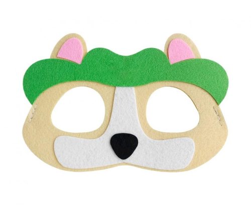 Animals Dog Brigade Trailer Dog felt mask 18 cm