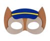 Dog Dog Brigade Police filc mask 18 cm