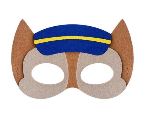 Dog Dog Brigade Police filc mask 18 cm