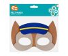 Animals Dog Brigade Police Dog Felt Mask 18 cm