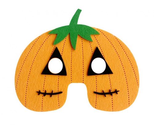 Pumpkin, Pumpkin felt mask 19 cm