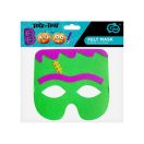 Halloween Green Monster felt mask 18 cm