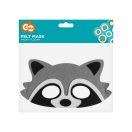 Animals Raccoon Raccoon Felt Mask 18 cm
