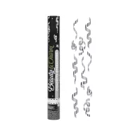 Colour Streamers Silver Confetti Shooter 40 cm