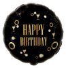 Happy Birthday Gold Party foil balloon 36 cm