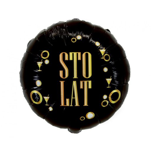 Happy Birthday B&C Sto Lat foil balloon 36 cm