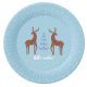 Christmas Hello Winter paper plate 6 pcs 18 cm