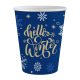 Christmas Hello Winter paper cup 6 pcs 250 ml