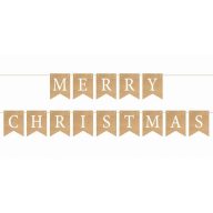 Merry Christmas Brown felirat 250 cm