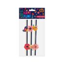 Spring Have Fun paper straw set of 6