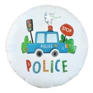 Police Beep foil balloon 46 cm