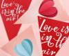 Love Love Is In The Air bunting 270 cm