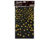 Black Gold Dots Dots foil Tablecover 137x183 cm