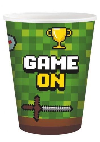 toy Game On paper cup 6 pcs 200 ml