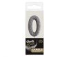 Glitter black, Black number candle, cake candle 0 as