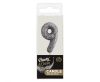 Number Glitter Black, Black numeral candle, birthday cake candle, number 9