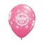 Baby Pink Mix Girl Balloon, pack of 6, 11 inch (28 cm)