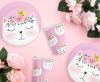 Cat Sleepy paper cup set of 6, 250 ml