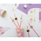 Cat Sleepy paper cup set of 6, 250 ml