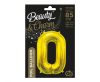 Number Gold, Golden Number 0 foil balloon 85 cm