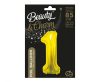 Number Gold, Number 1 Foil Balloon 85 cm