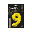 Number Gold, Gold Number 9 Foil Balloon 85 cm