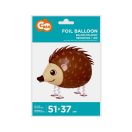 Hedgehog Hedgehog, walking foil balloon 51 cm