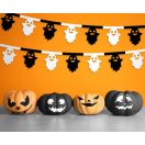 Halloween Ghost, Ghost paper garland 360 cm