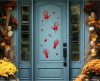 Halloween, Bloody Traces Window Sticker Set
