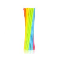 Colour Colorful plastic straws 10 pcs